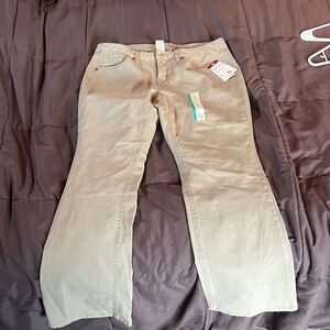 Woman’s Faded Glory Khaki Pants 16P